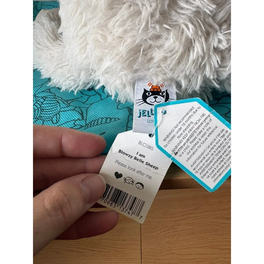 Jellycat blowzy belle sheep NWT